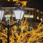 Освещение участка — уличные фонари, гирлянды, светильники